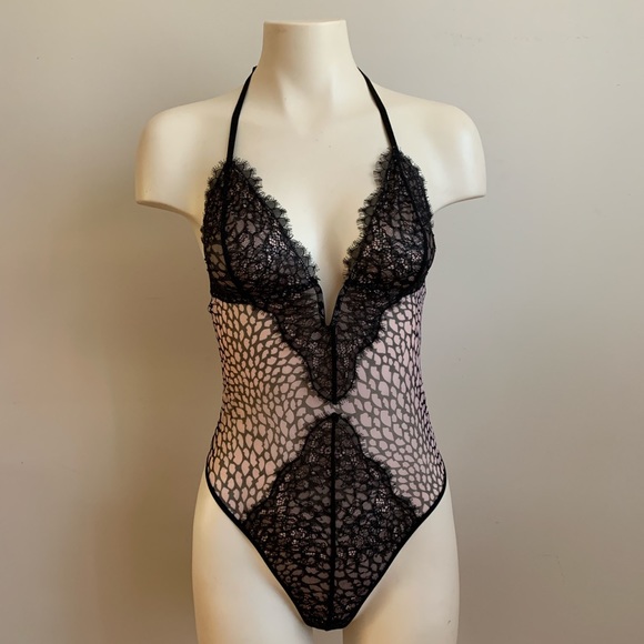 Victoria’s Secret mesh and lace lingerie bodysuit - Picture 3 of 5
